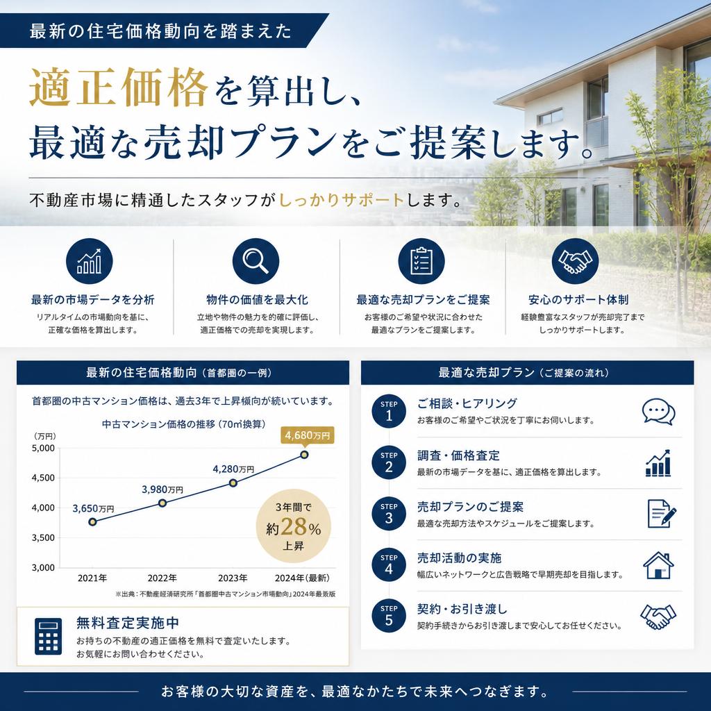 住宅価格の動向を分析