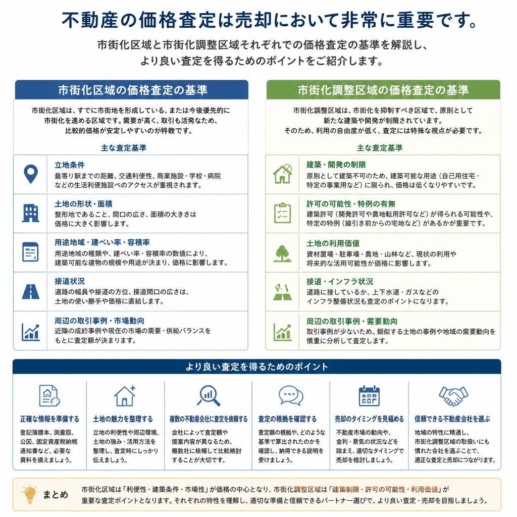 価格査定の重要性とその基準