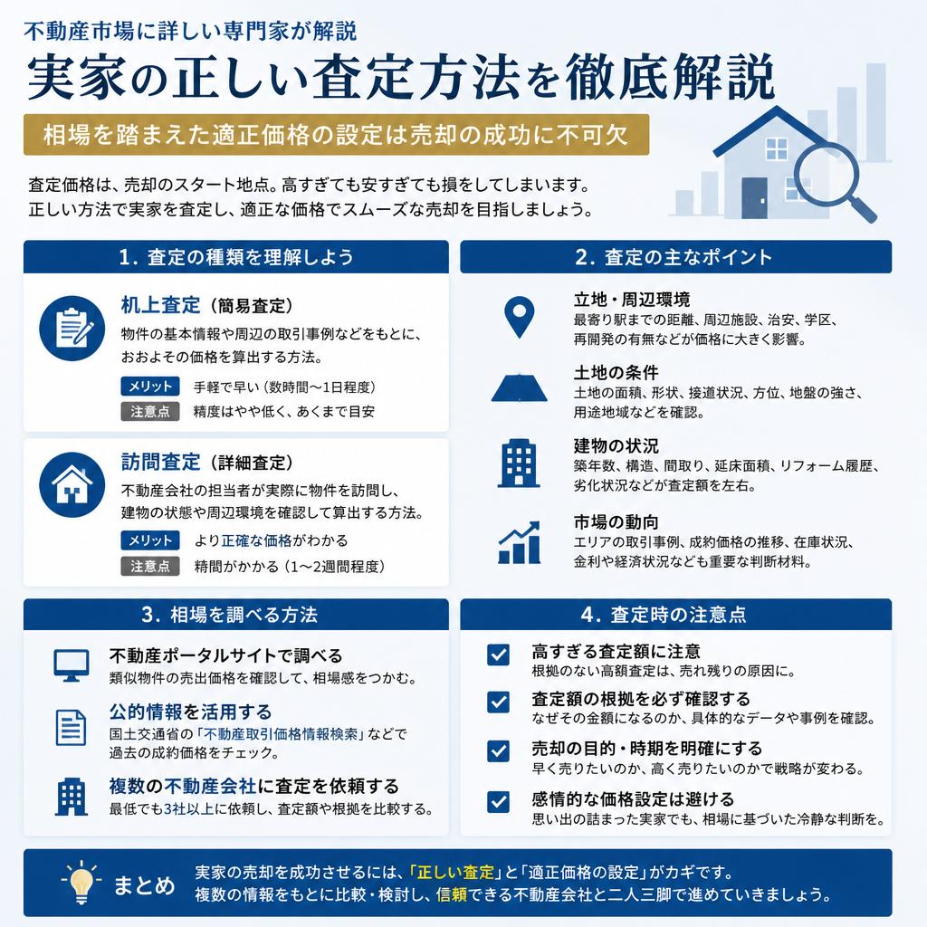 専門家が教える！実家の正しい査定方法